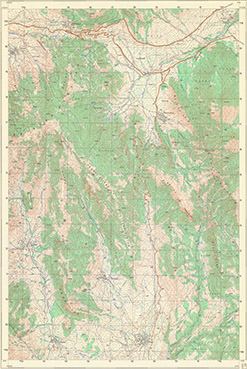Topografske Makedonije 1:25000 pestani